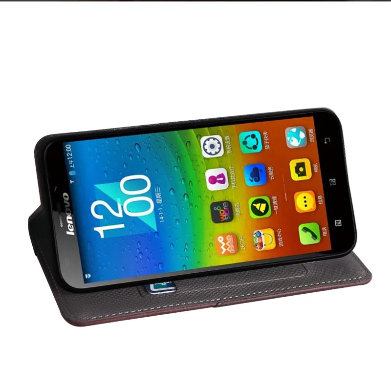 Чехол SHIODOKI для Lenovo A916 роскошный кожаный чехол-книжка защитный чехол телефона |