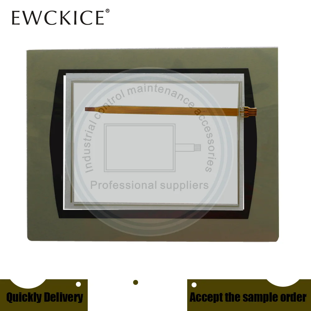 NEW PanelView C1000 2711C-T10C 2711C-T10C/B HMI PLC Touch screen AND Front label Touch panel AND Frontlabel