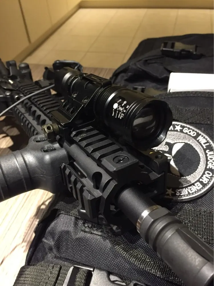 TK104 CREE XM L2 светодиодный тактический пистолет Флэш светильник 2300LM ручной фонарь