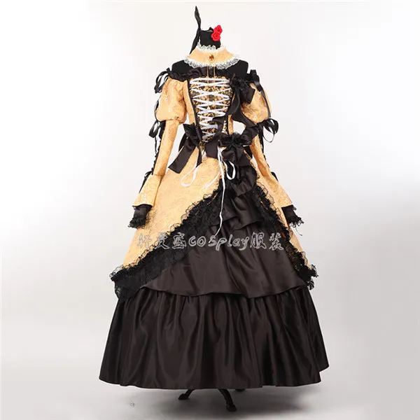 Вокалоид кагамин Рин дворец полный костюм косплей костюм|costume dress|costume earcostume wedding