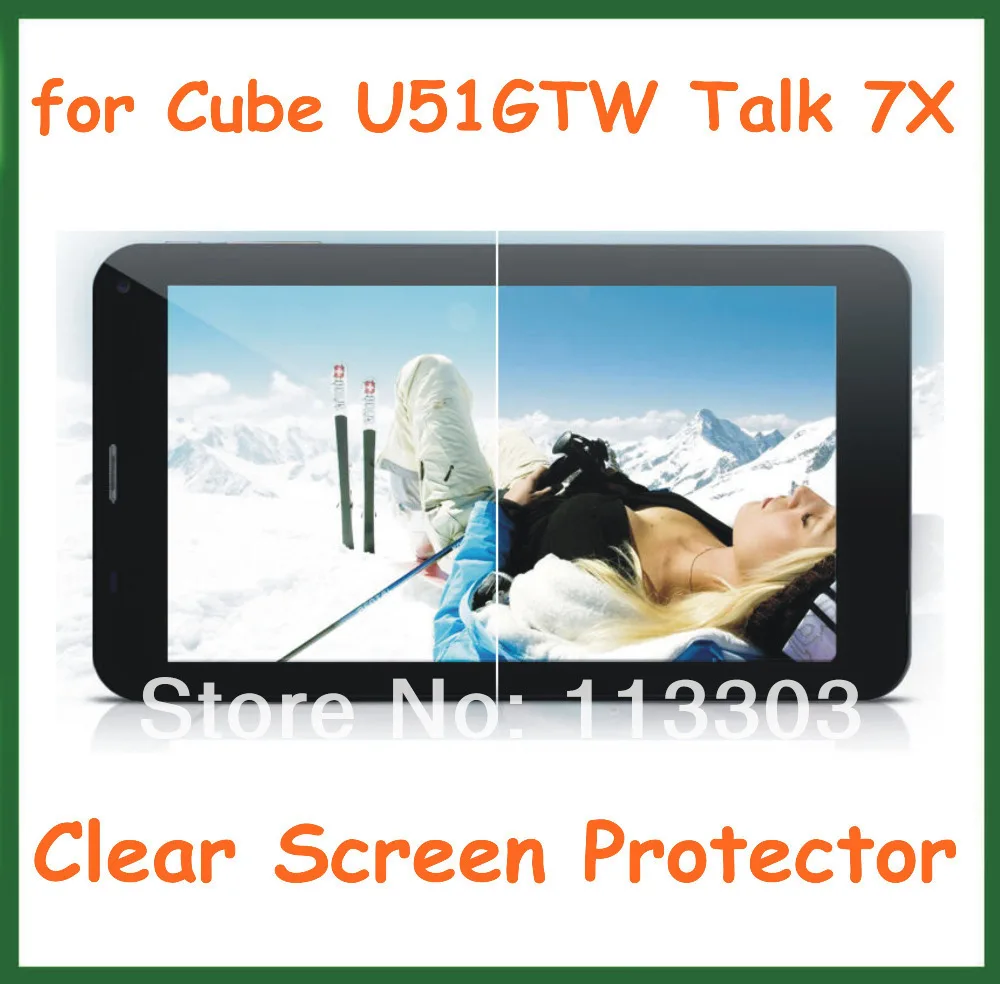 

5 шт. индивидуальная прозрачная защитная пленка для экрана размером 188x108 мм для Cube U51GTW Talk 7X, защитная пленка без рознипосылка