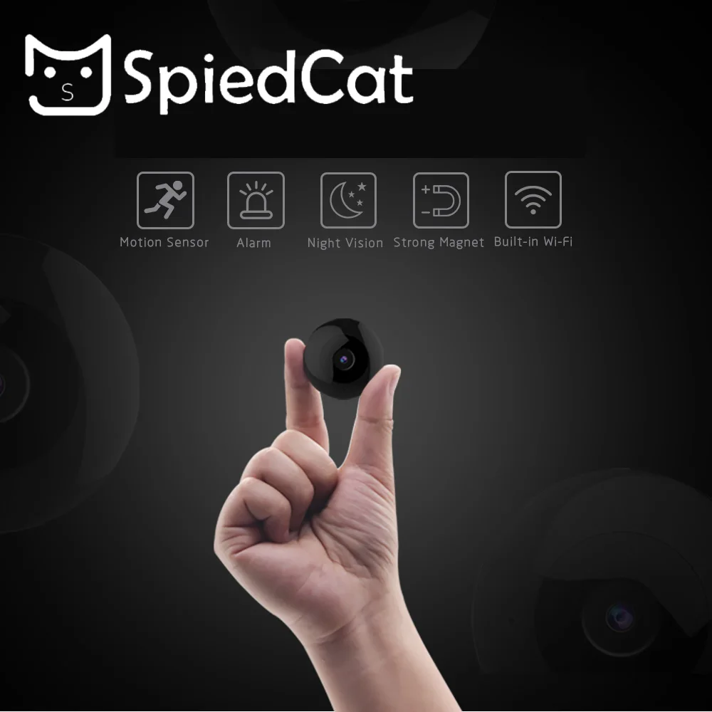WIFI камера 1080P HD ночное видение беспроводная домашняя безопасность P2P Смарт мини
