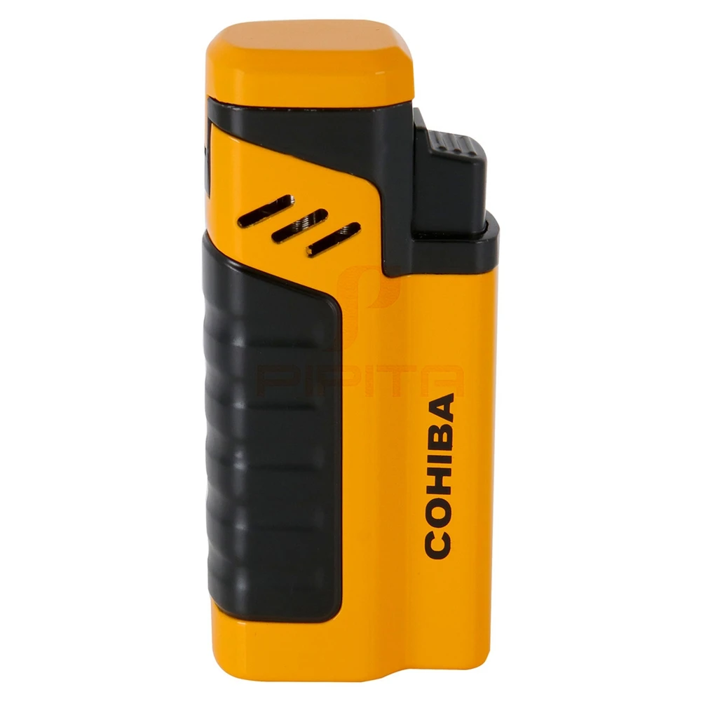 COHIBA ветрозащитная зажигалка газовая факел четыре струи пламени многоразового