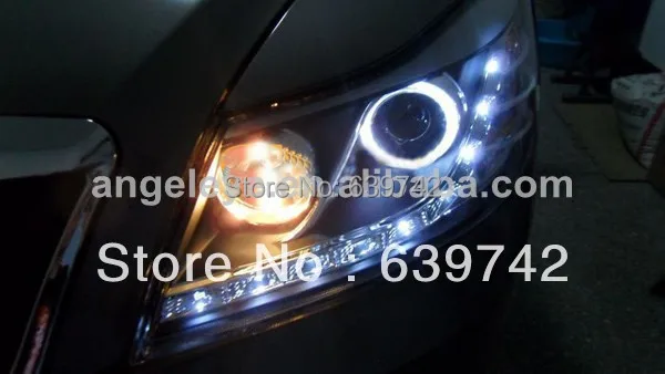 Для Skoda Octavia светодиодная фара с ангельскими глазками фотолампой 2010-2013 года LDV1 |