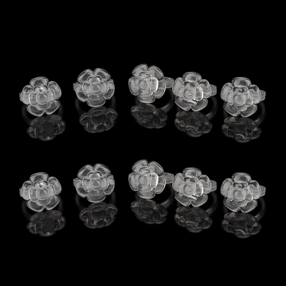 Флакон для гель лака ногтей в форме розы 50 шт.| |