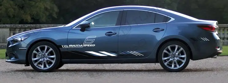 6 Atenza black white KK высокое качество автомобиля тела Фильм стикер бумага для Mazda 3 Axela седан/хэтчбек, CX-4, CX-5, Atenza или другие модели автомобилей - Название цвета: 6 Atenza black white