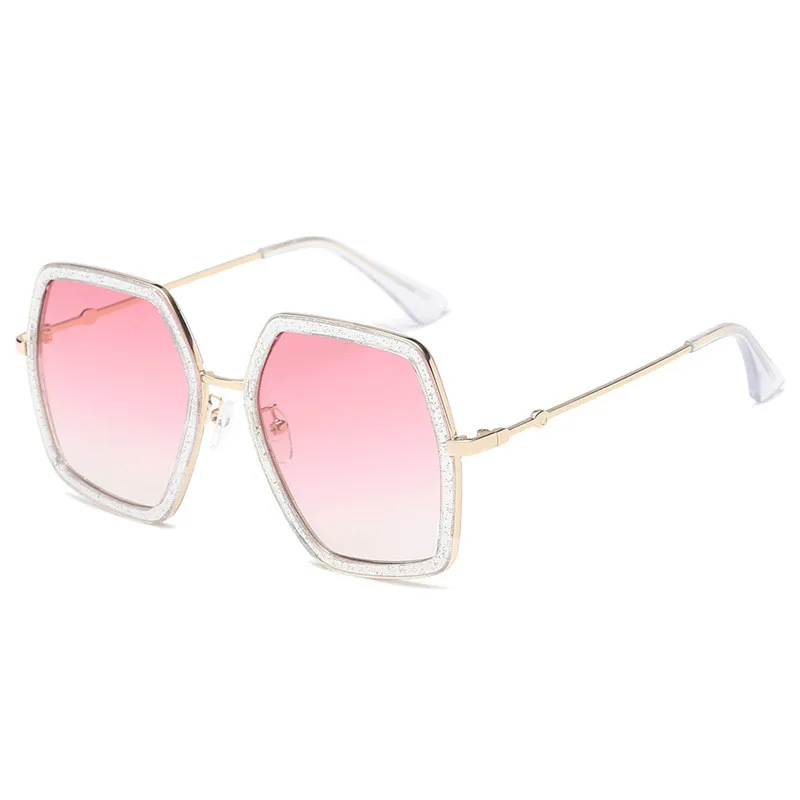 Женские квадратные солнцезащитные очки TTLIFE большие в винтажном стиле с большой