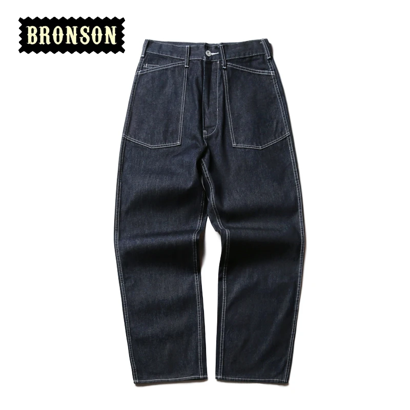 Мужские длинные брюки bronson ww2 свободные прямые в Военном Стиле ccc primaries|jeans male|male jeans