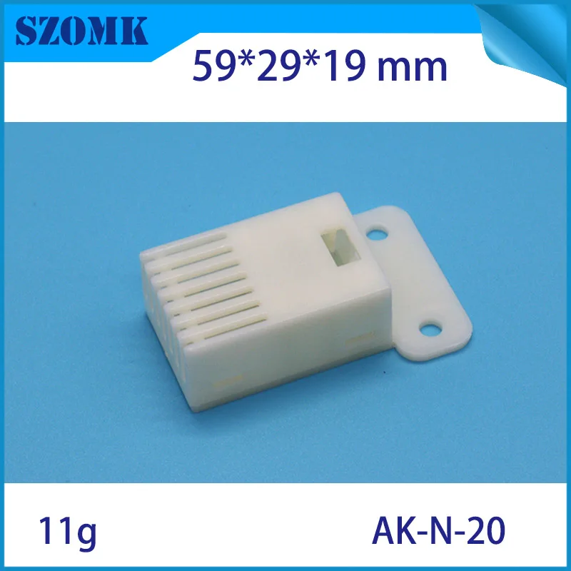 20 pieces 59*29*19mm diy abs distribution box plastic electronics project temperature sensor enclosure housing | Обустройство дома
