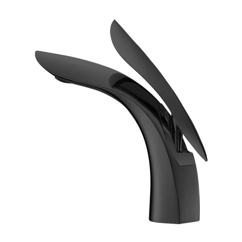 Смеситель для раковины смеситель в ванной комнате с одной ручкой Золотой