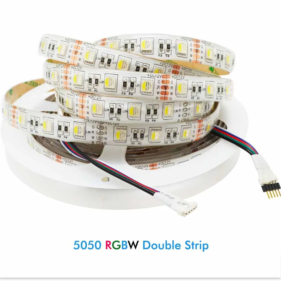 25 м RGBW RGBWW SMD 5050 Светодиодная лента 4 в 1 DC12V водонепроницаемая/не Водонепроницаемая