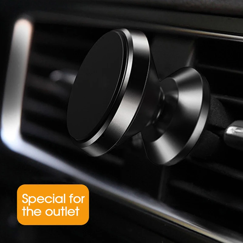 Автомобильный держатель для телефона с магнитным креплением на вентиляционное