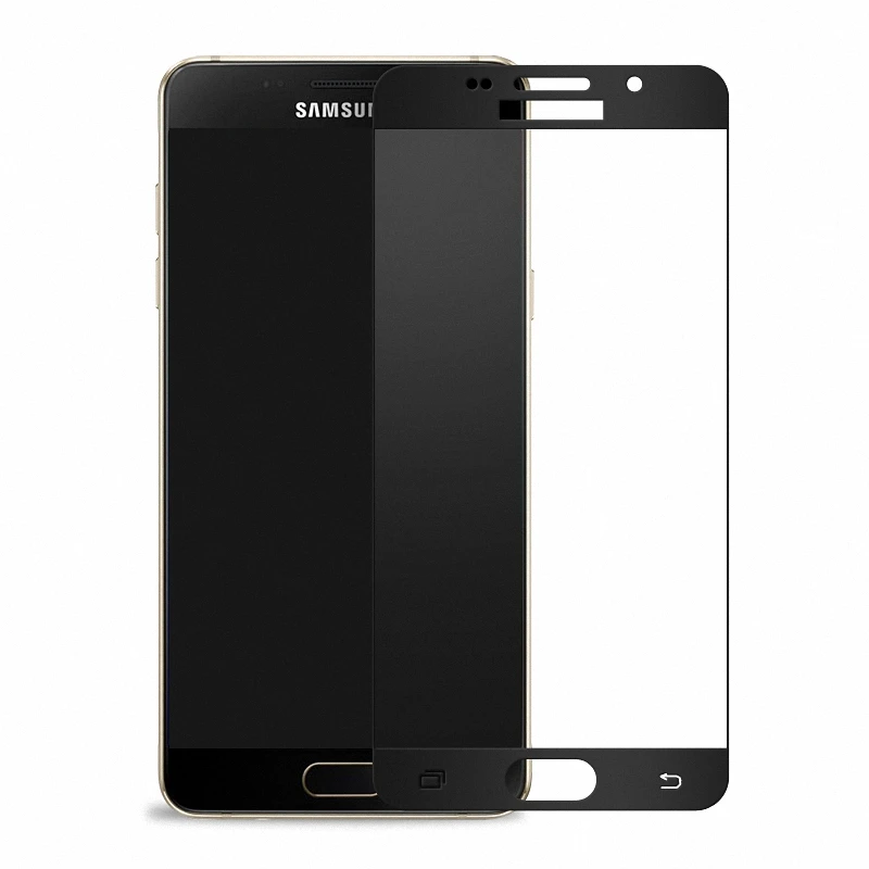 Для Samsung Galaxy A5 2016 Полное покрытие закаленное стекло Защита экрана для 2017 полное