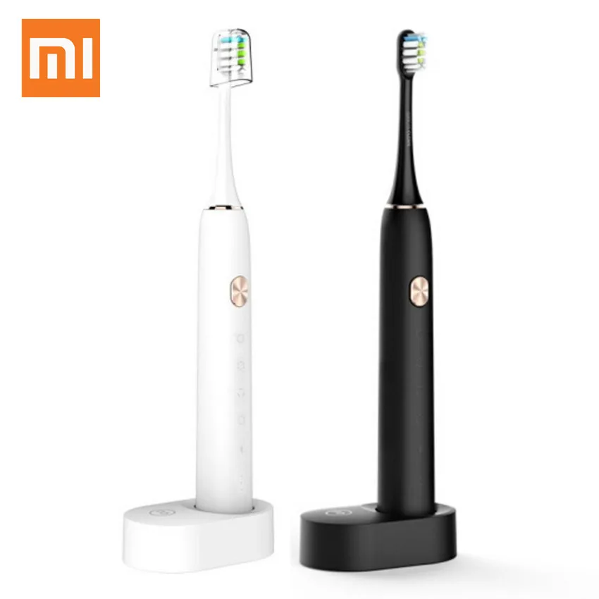 Xiaomi Soocare X3 Soocas Водонепроницаемая электрическая зубная щетка электрическая звуковая умная чистая Bluetooth Водонепроницаемая беспроводная зарядка