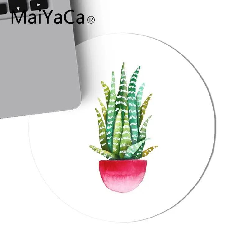 22x22cm Maiyaca Сочный Блеск DIY дизайн игровой коврик для мыши игровой планшет, коврик для мышки круглый коврик для мыши Противоскользящий игровой коврик для мыши 22x22 см - Цвет: 22x22cm