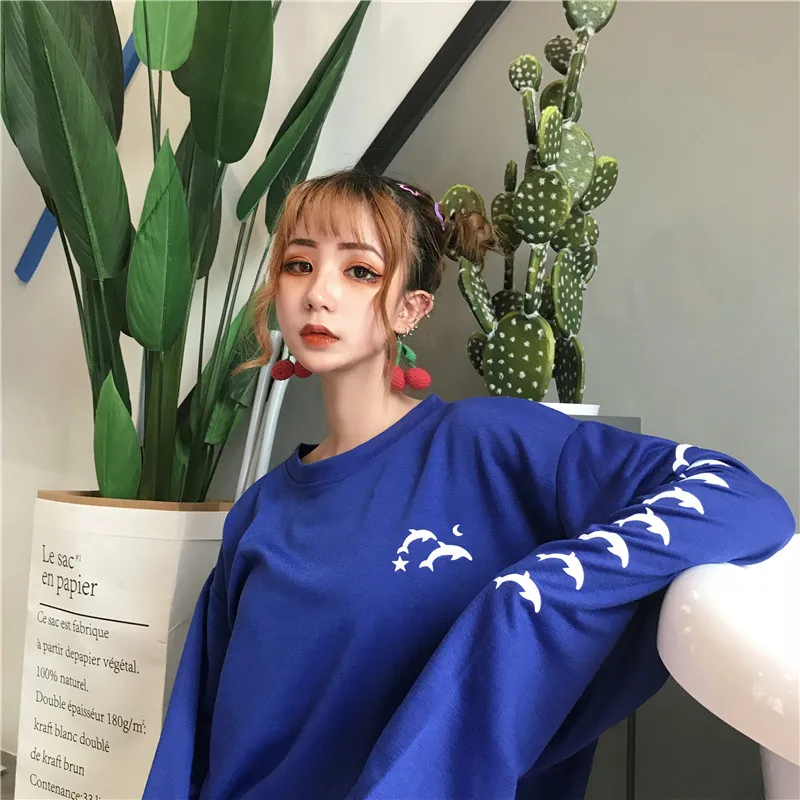 

2021 autumn style fashion brands Women's Clothing Korean casual tees Harajuku o-neck woman T-shirts ulzzang tops hipster new