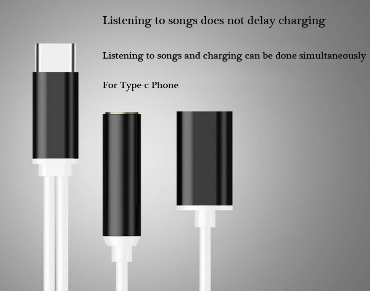 Чери USB Type C до 3 5 мм разъем AUX Наушники Аудио Сплиттер конвертер адаптер кабель для