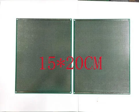 Бесплатная доставка 15*20 см двусторонний спрей олово 1.6мм2. 54 шаг универсальная