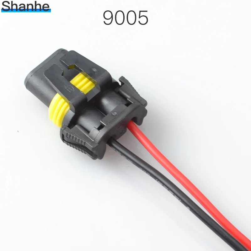 H11 9005 9006 2 Pin Way Авто разъем Водонепроницаемый электрический провод разъем