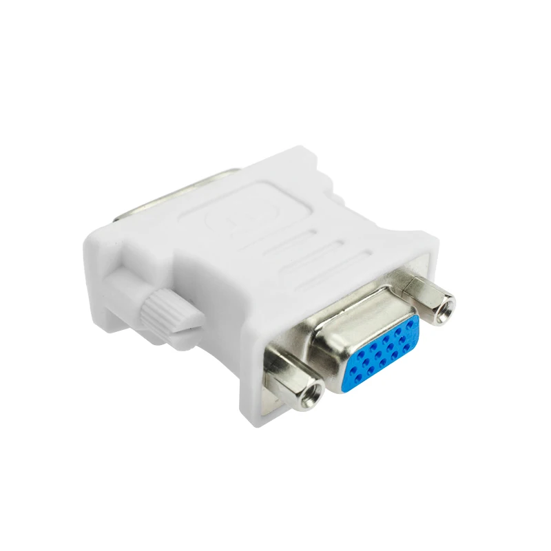 DVI 24+ 5 к VGA мужчин и женщин DVI к VGA кабель адаптер компьютера разъем для видеокарты к монитору дисплей