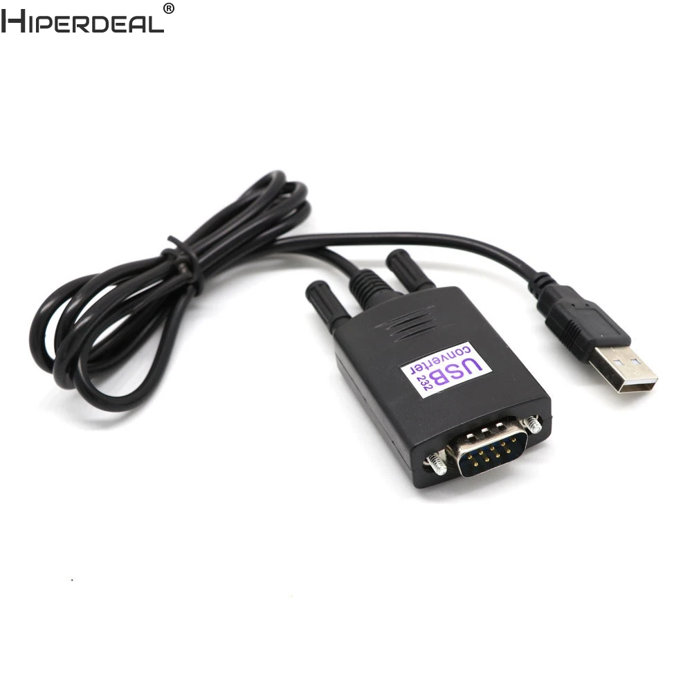 Кабель-адаптер HIPERDEAL USB 2 0 в RS232 RS-232 Serial PL2303 для Win 7 8 MAC Oct30 HW | Электроника
