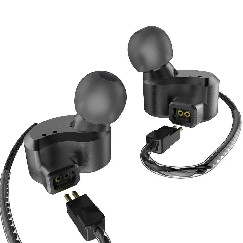 BQEYZ KB1 1BA + 2DD Гибридный привод металлические наушники в ухо HIFI DJ Monito спортивные для