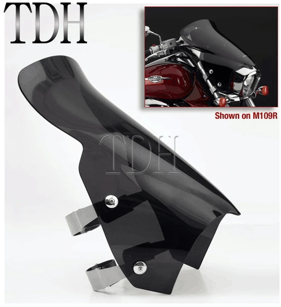 Мотоцикл 3 цвета ветровое стекло V "форма лобовое стекло для Suzuki Boulevard M109R M50 M90 2006