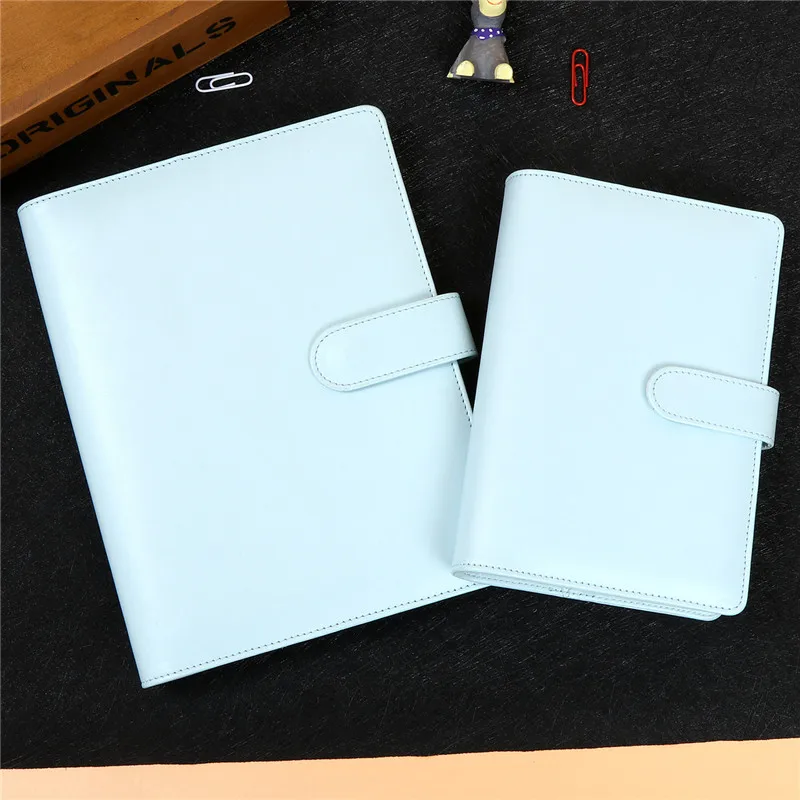 Ежедневник Расписание Книга Школа планирования принадлежности макароны PU Binder A5