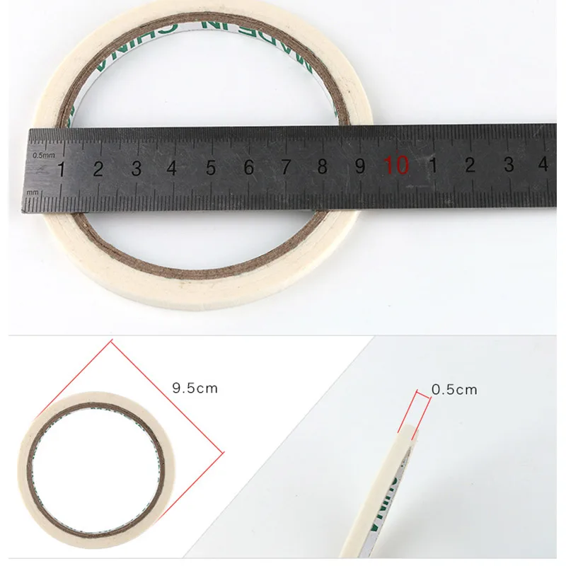 

20Rolls Creative Nail Tape French Manicures white Line Nail Art Gummed Paper Masking Pattern Nail Polish Guide tool Decoration