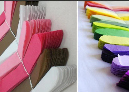 10 шт. в партии светло зеленые тканевые помпоны бумажные цветы для рукоделия|tissue