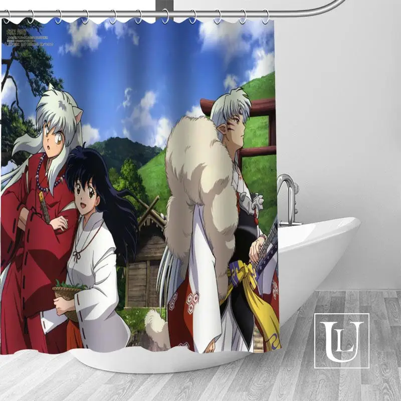 Занавеска для душа InuYasha s оригинальный дизайн креативная занавеска