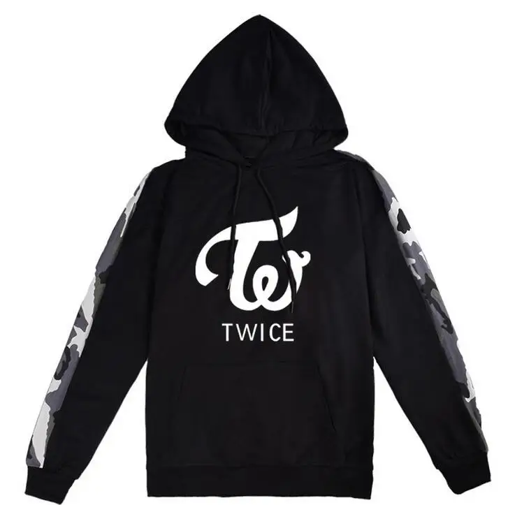 Новое поступление exo got7 monsta x seventeen twice wanna one худи с принтом логотипа модная