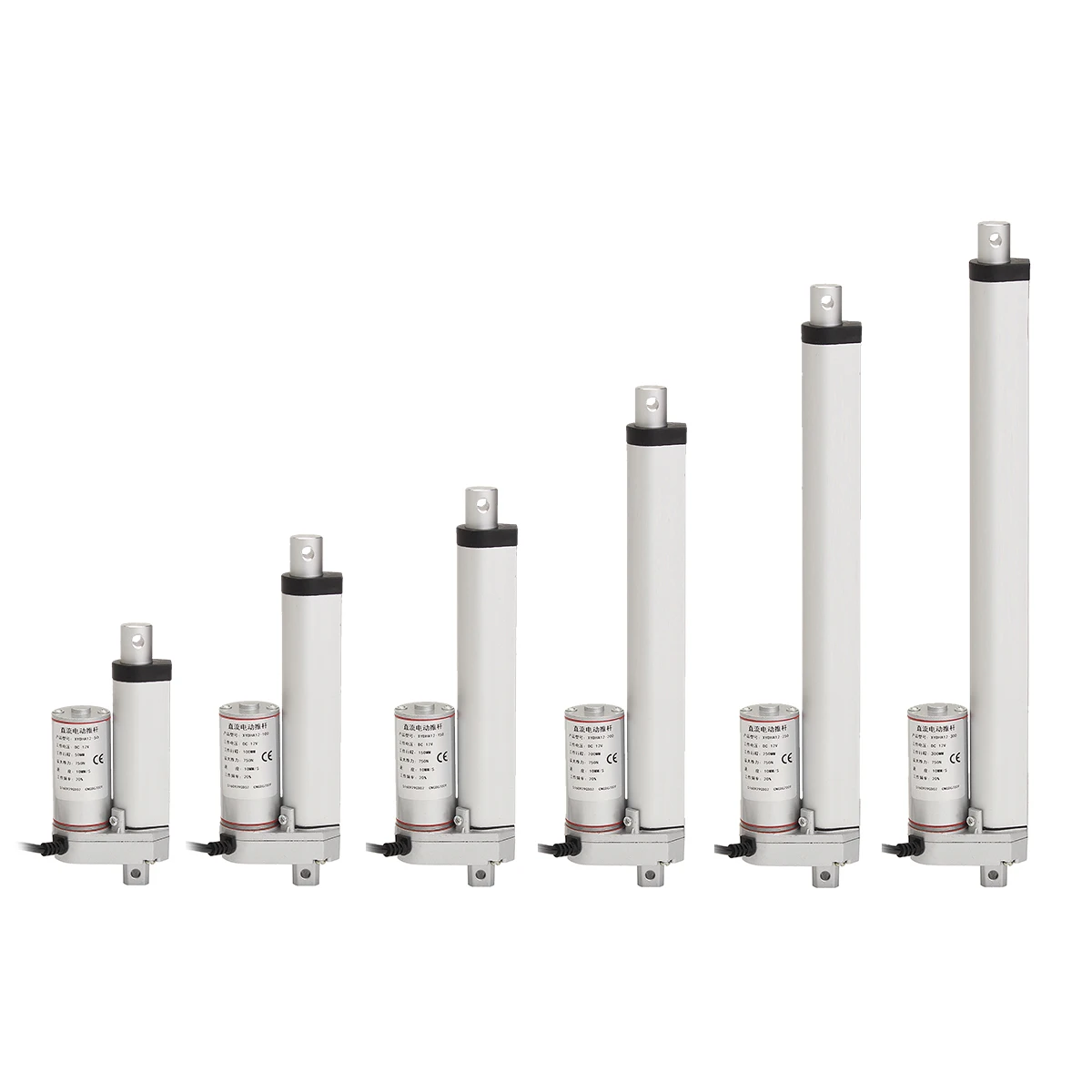 DC12V 2-1" линейный привод открывания двери Мотор тяжелый Макс. Лифт 160 фунтов 750N