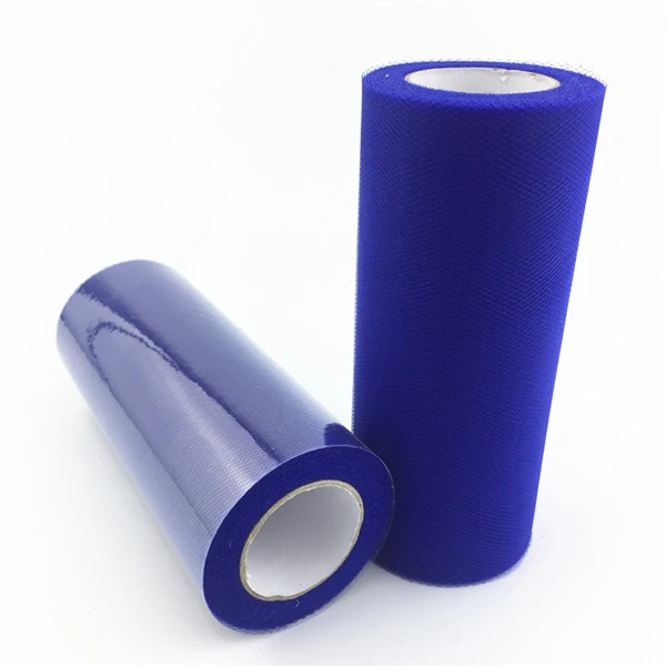royal blue Фатиновая юбка-пачка 25 ярдов 15 см для вечеринки в честь рождения ребенка свадебная отделка органзы DIY юбка-пачка товары для дня рождения - Цвет: royal blue