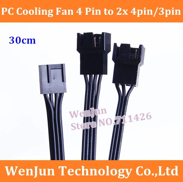 Free Shipping 30cm PC Cooling Fan 4 Pin to 2x 3pin/4pin PWM Convert Connector Extension Cable 100PCS/LOT
Free Shipping 30cm PC Cooling Fan 4 Pin to 2x 3pin/4pin PWM Convert Connector Extension Cable 100PCS/LOT
