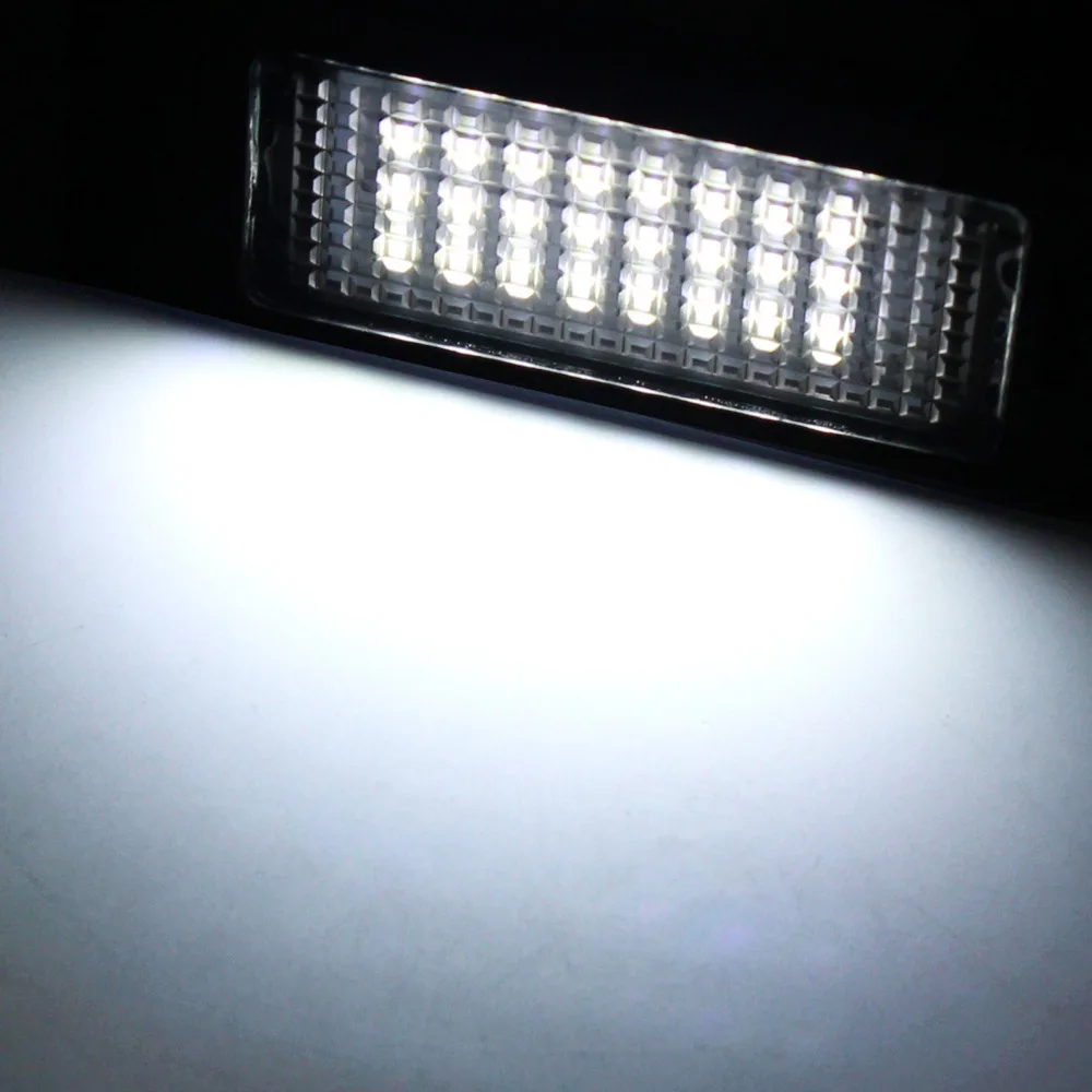2 шт. Подсветка регистрационного номера 24 светодиодный 3528 SMD пульт дистанционного