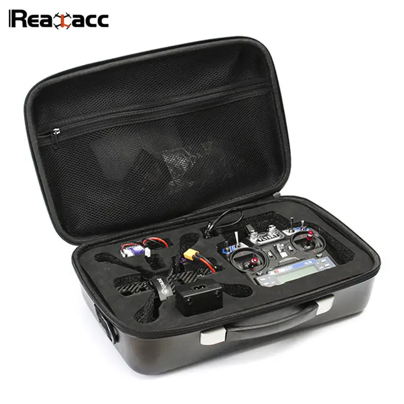 Original Realacc Black Handbag Backpack Bag Carrying Case Suitcase For Eachine Wizard X220 RC Quadcopter Multicopter With Sponge | Игрушки и