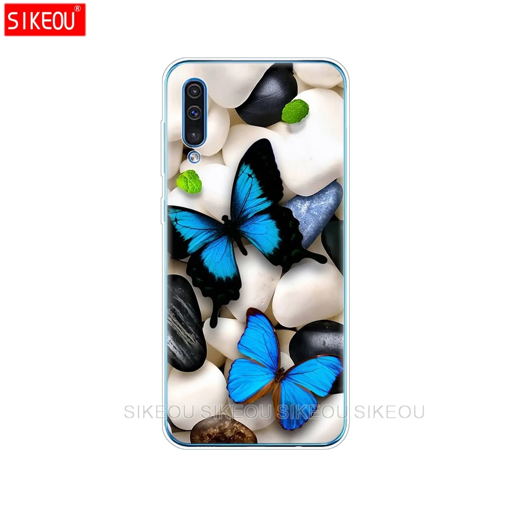 Для samsung Galaxy A50 силиконовый прозрачный Футляр задняя крышка чехол для телефона для samsung A50 A505 A505F SM-A505F мягкий чехол 6,4 - Цвет: 33953
