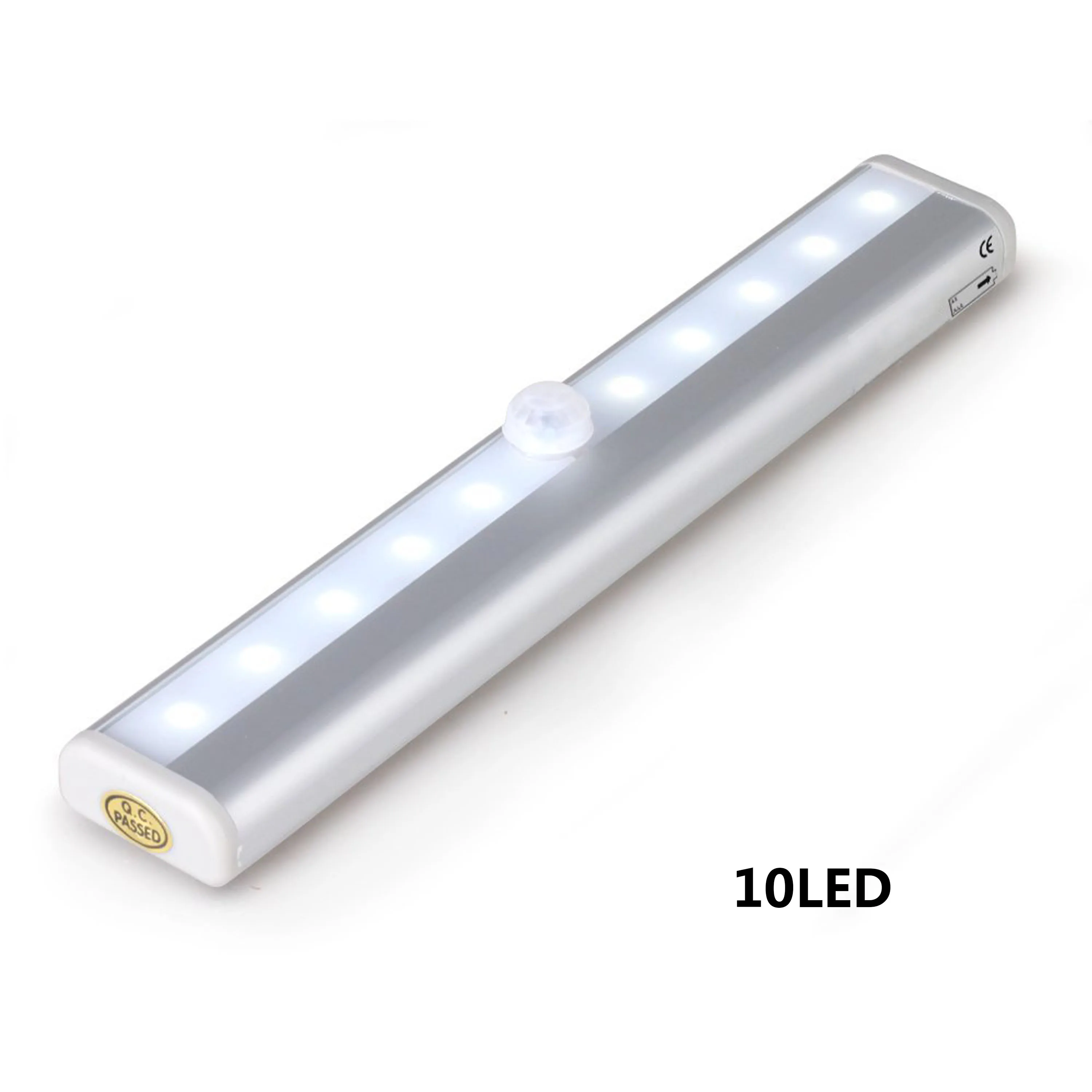 Under Cabinet light Battery LED PIR Motion Sensor Lamp 6LEDs lighting for Wardrobe Cupboard Closet Kitchen night | Освещение