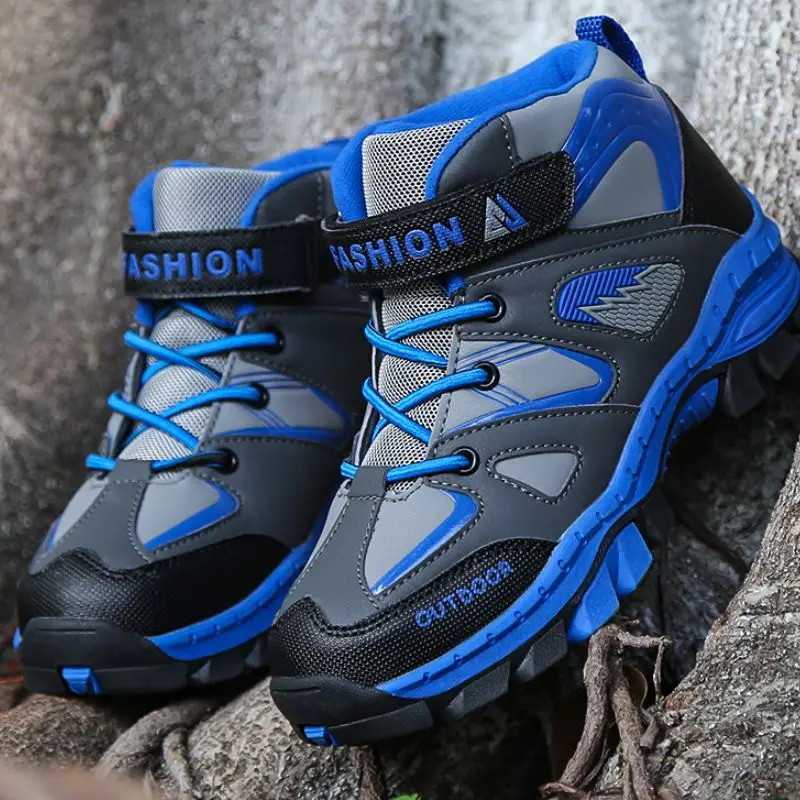 Tuyoki Small Size 31-40 Men'S Hiking Shoes Winter Keep Warm Add Fur Cotton Sports For Men Sneakers Outdoor Trekking | Спорт и