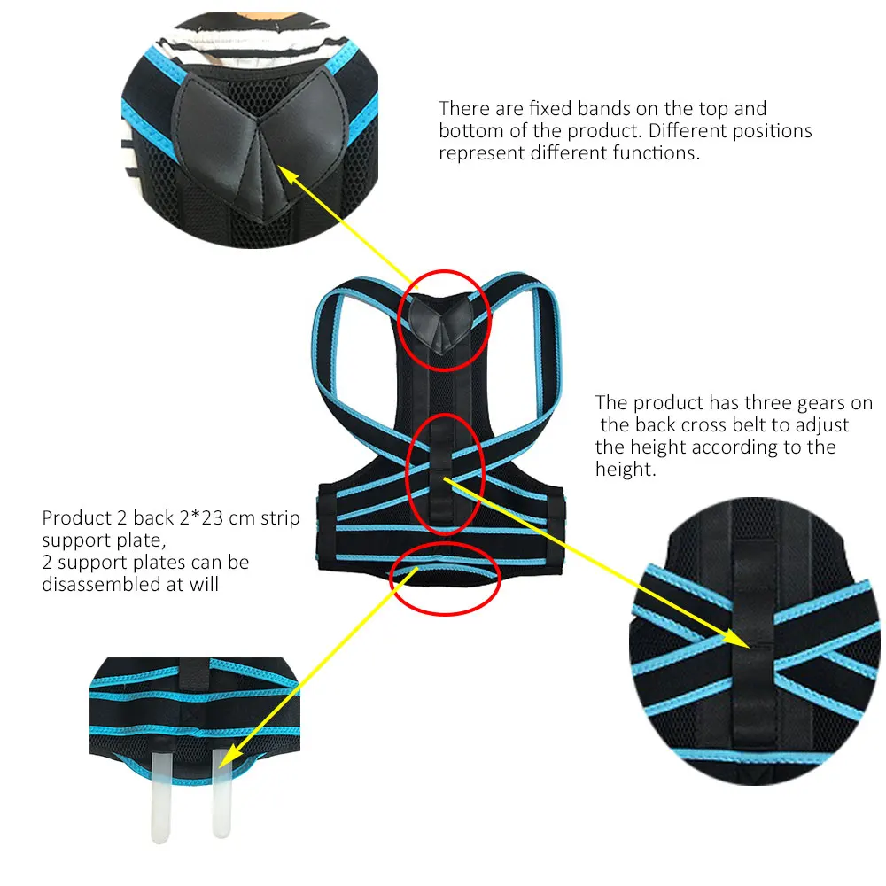 Детская коррекция горба спортивный Ортопедический Корсет для спины сколиоз