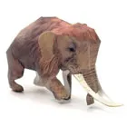 14 шт. в 1 травоядные животные 3D бумажные модели слон DIY Развивающие модели игрушки для детей и взрослых крафт класс обучающий материал