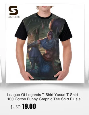 League Of Legends, футболка, Эвелинн, Rework, футболка, мужская, повседневная, графическая, футболка, забавная, короткий рукав, 4xl, полиэстер, графическая футболка