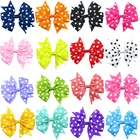 Резинка для волос женская, 16 шт.лот, в горошек