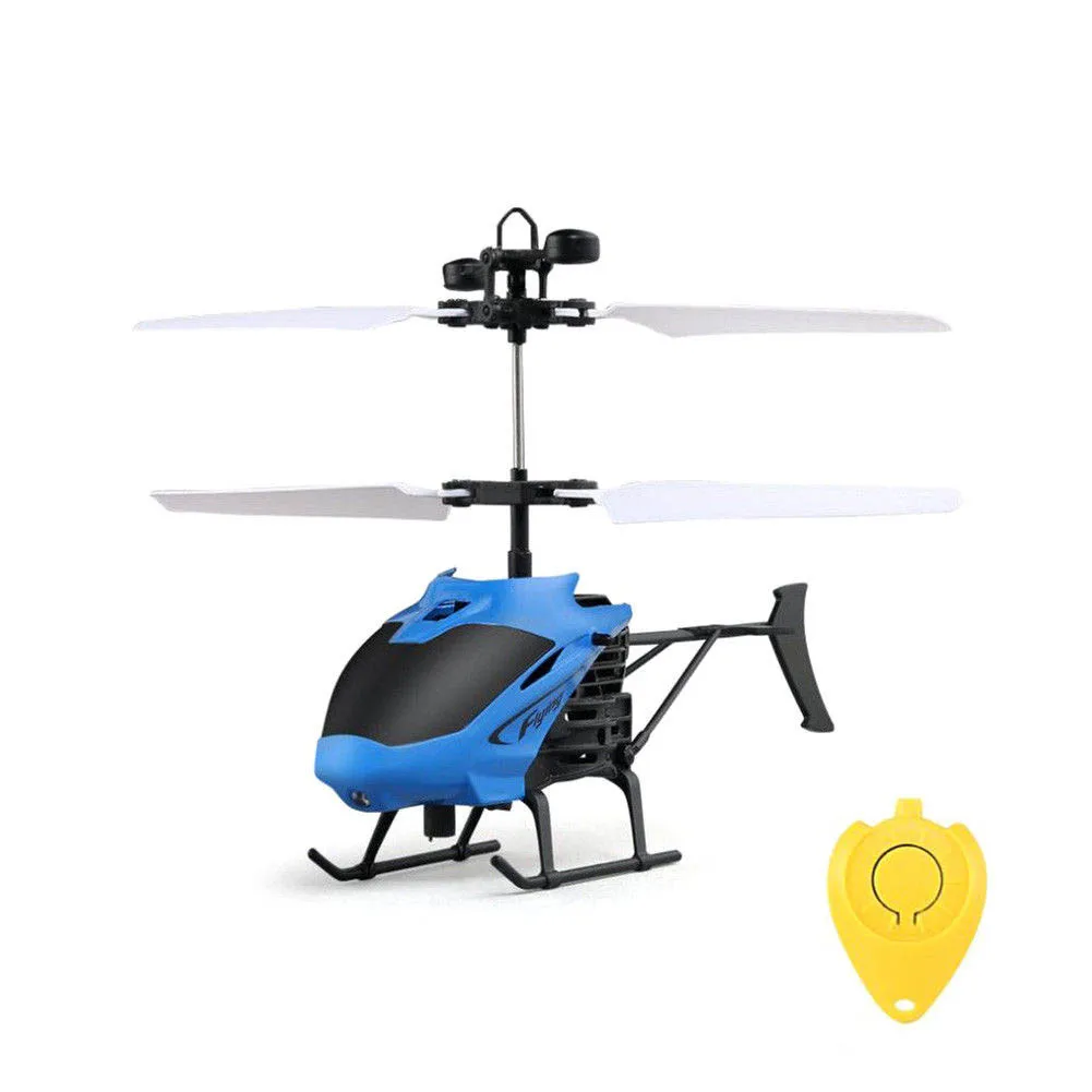 Мини Дрон летательный аппарат RC вертолет жест индукция Автоматическая защита
