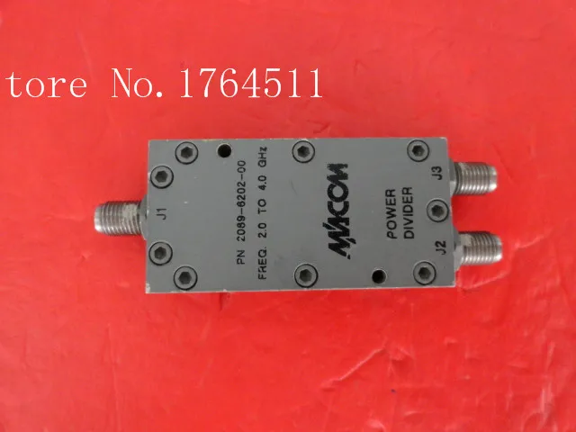 [BELLA] Источник м/A COM РЧ коаксиального делителя Мощности на два 2089 6202 00 2 4 ГГц SMA|supply