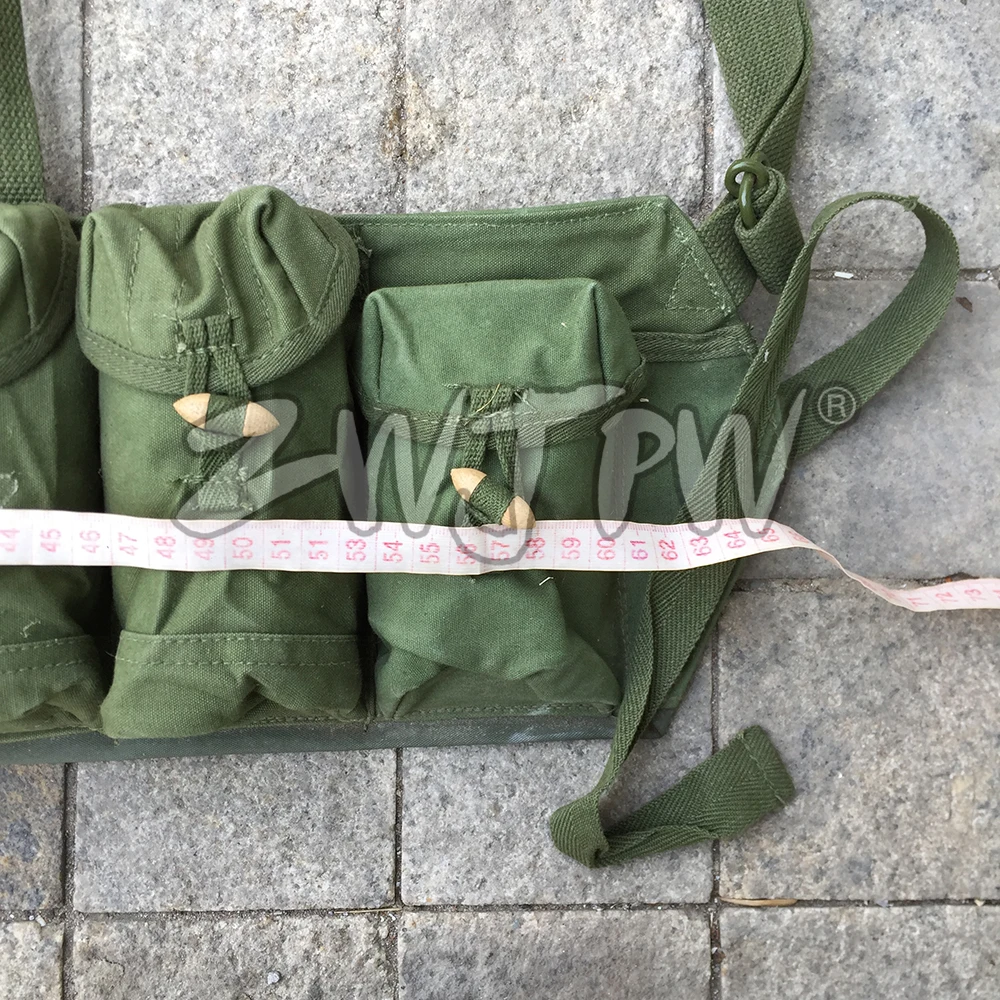 Оригинал WW2 китайская военная армия Вьетнамская война SKS/Тип 63 Холщовая Сумка для