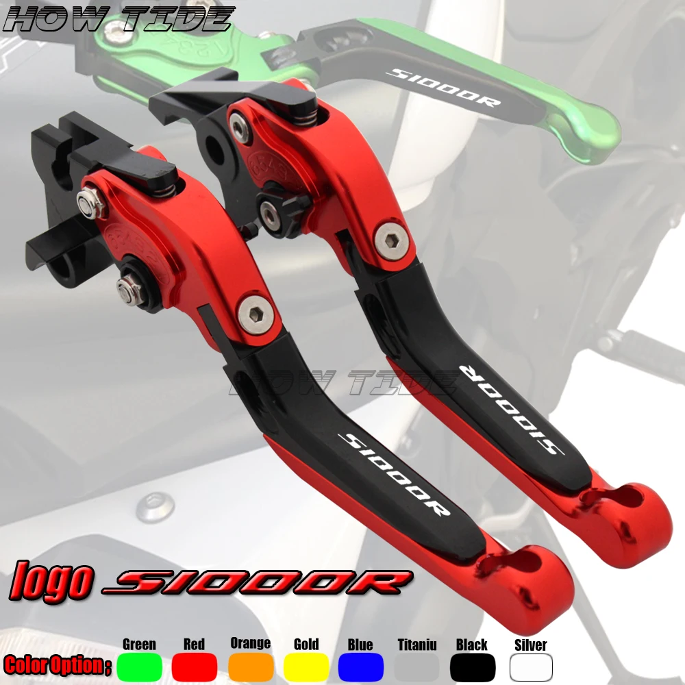 

Motorcycle Folding Extendable CNC Moto Adjustable Clutch Brake Levers For BMW S1000R (w and w/o CC) 2015 2016