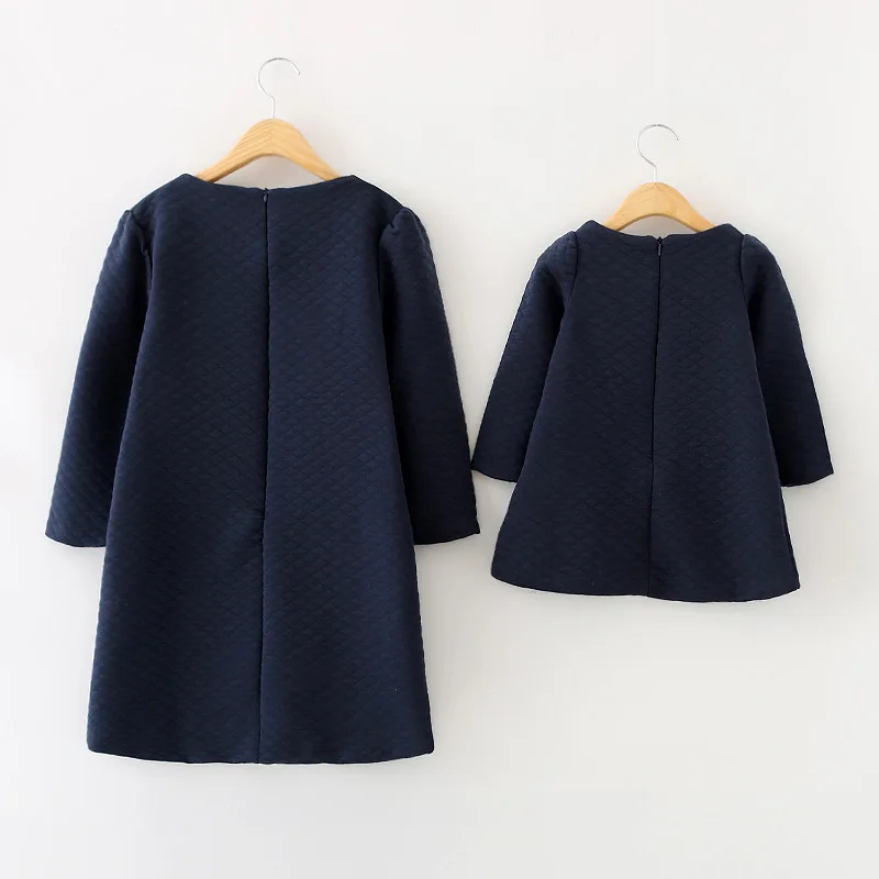 Одежда для семьи модное платье Одинаковая одежда мамы и дочки в семейном стиле |