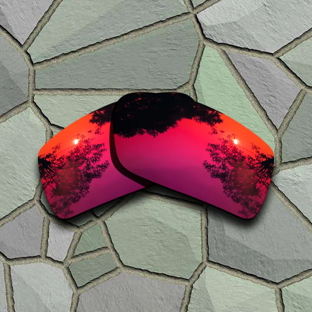 

Violet Red Sunglasses Polarized Replacement Lenses for Oakley Gascan